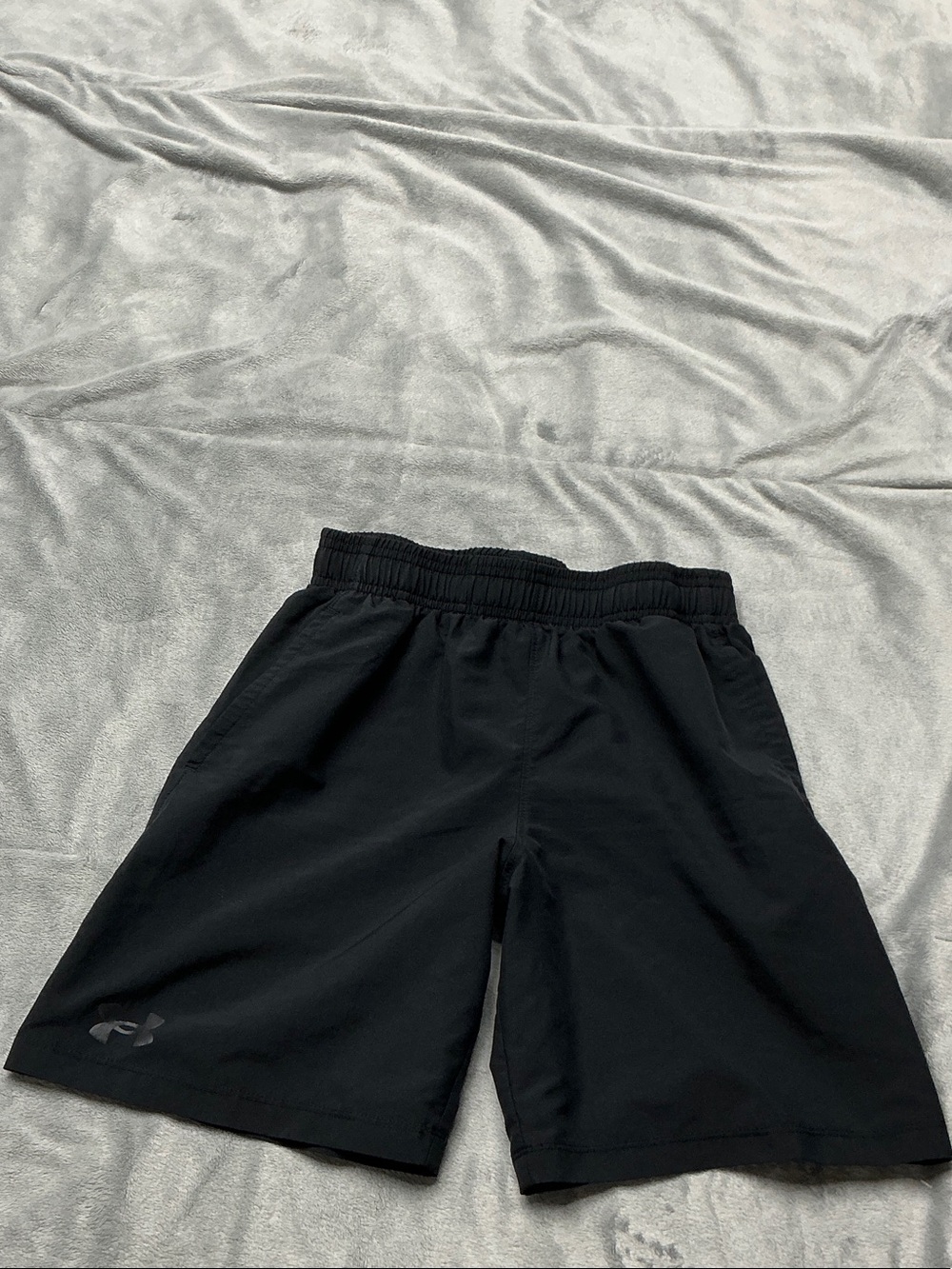 Under Armour Black Kids' Athletic Shorts
